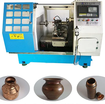 mini metal dropping funnel cnc metal spinning machine center
