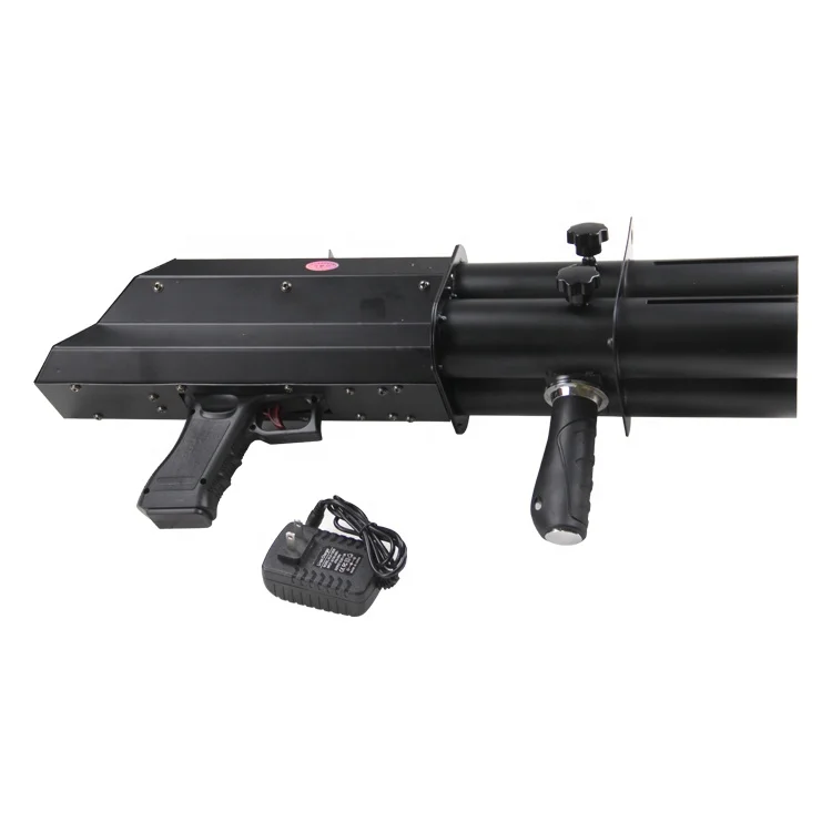 Ручной пистолет с 3 головками и конфетти