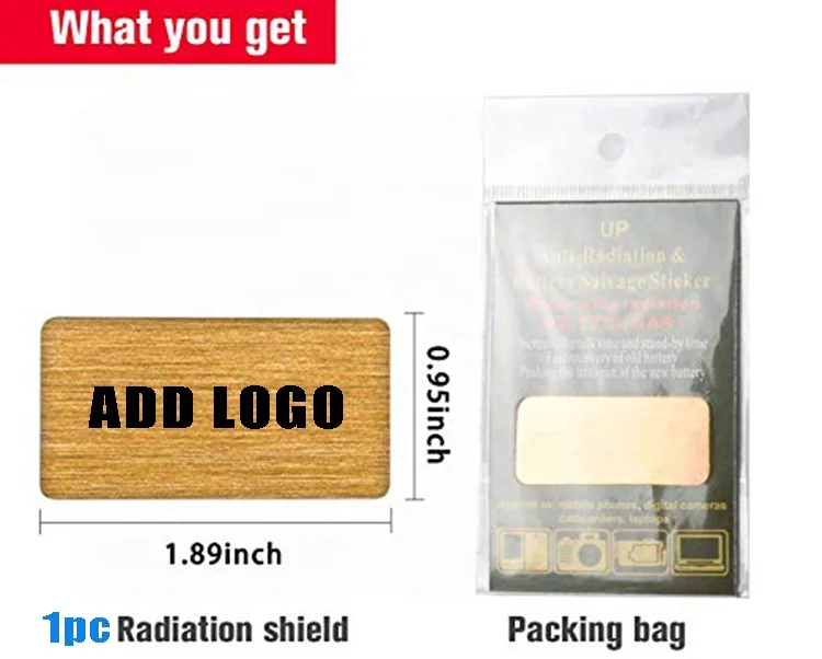 custom mobile skin anti radiation emf protection sticker