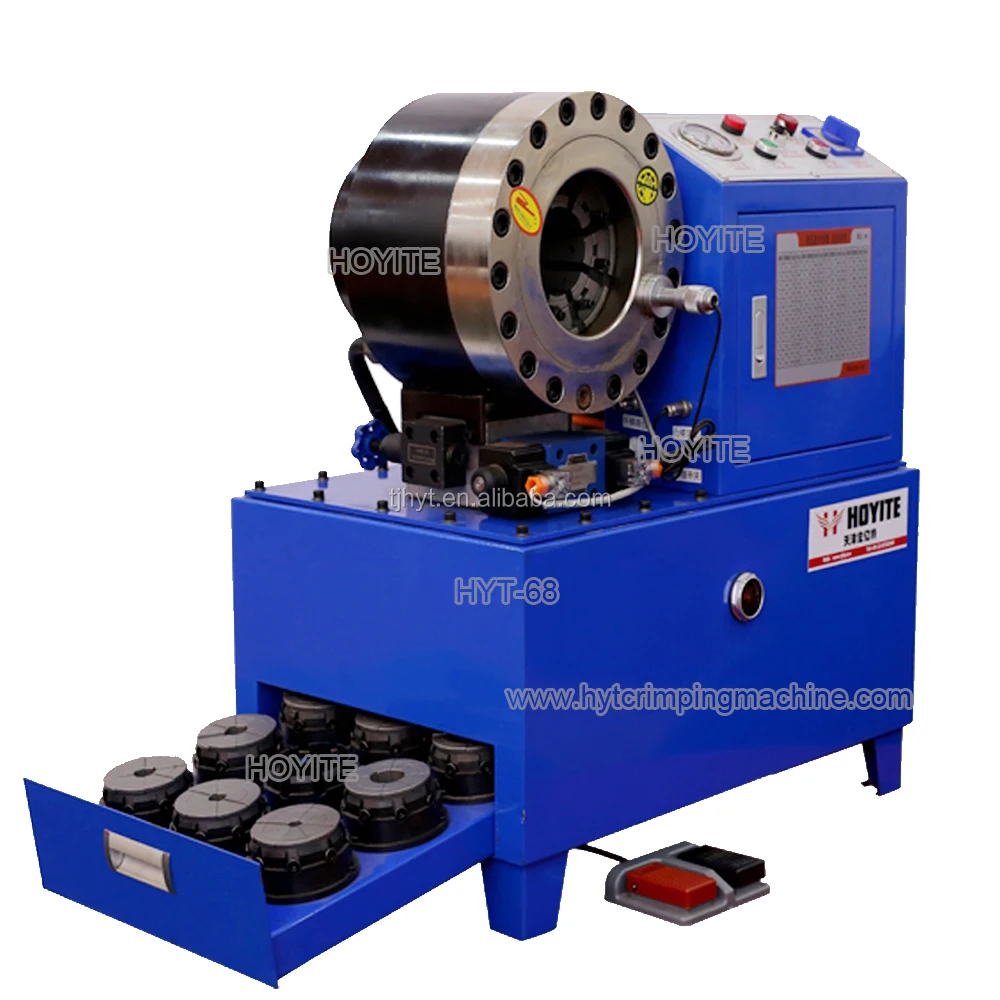 Classical High Efficiency DX68 Rubber Hose Crimping Machine