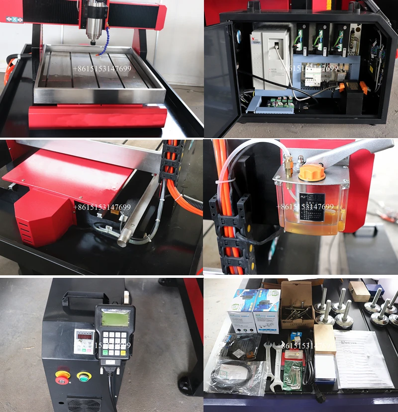 China supplier 3d cnc router  milling machine for model toys and shoes mould making machine metal mould cnc router AK6060