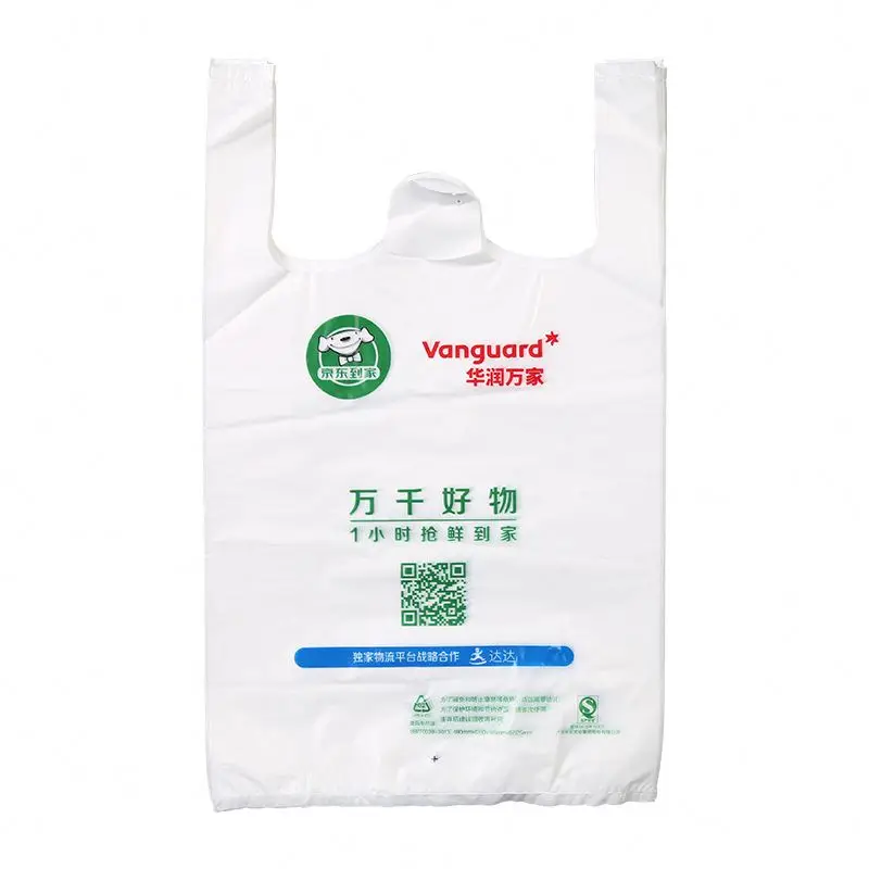 
Disposable Malaysia Packing Clear Emballage Custom Biodegradable Plastic Bag Plant Raw Material 