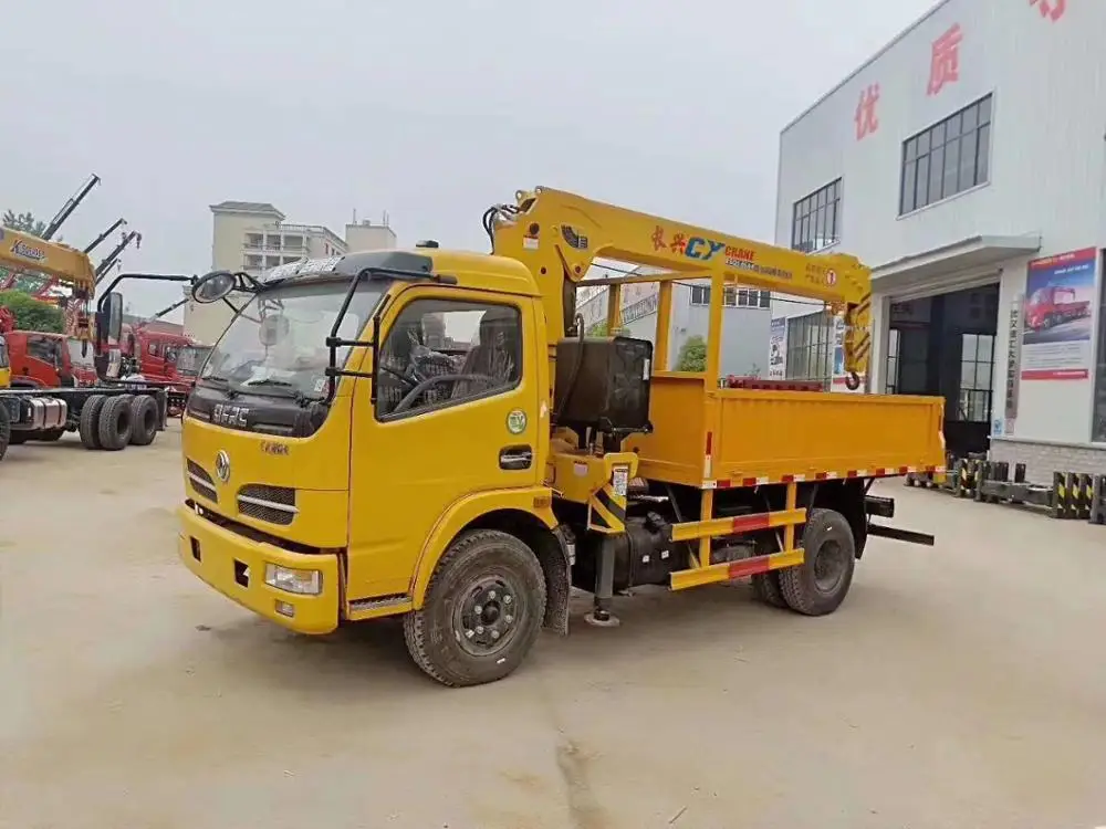 4 Ton Cargo Crane dump Truck for sale