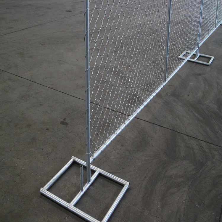 Used Chain link temporary fence