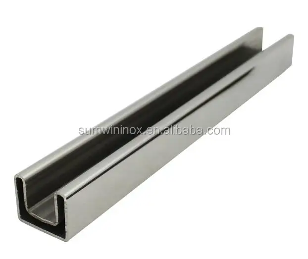 chinese manufacturer DIN Standard grade 304 stainless steel slot tube for  balcony railing prices per kg