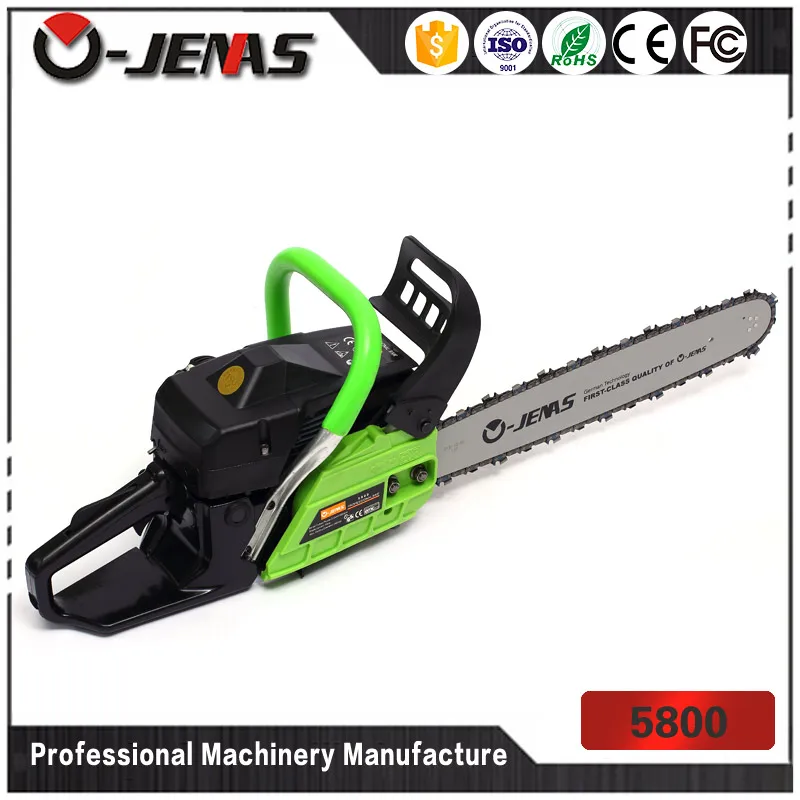 high quality Guangzhou OJENAS excellent quality hot sale 5800 gas chainsaw