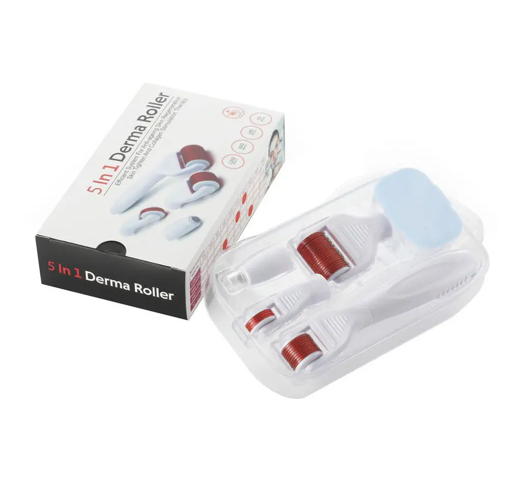 China most popular 3 in 1 micro derma skin hair roller set kit for sale