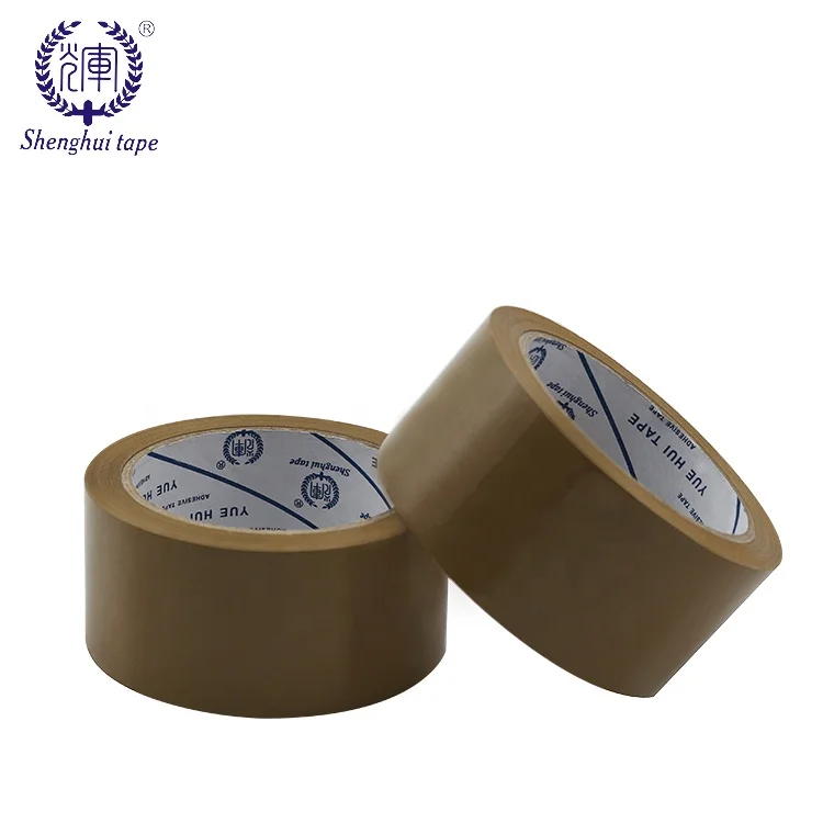 Индивидуальная горячая Распродажа, немецкая лента для упаковки Opp, коричневая прочная клейкая лента для упаковки с низким уровнем шума