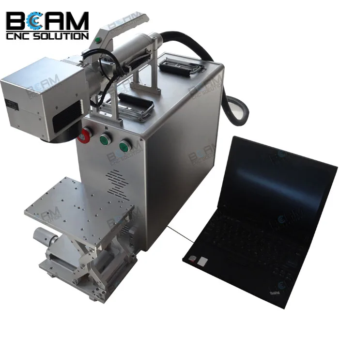 Portable 20W 30 Fiber Laser Marking Machine for Metal Aluminum Laser Engraving