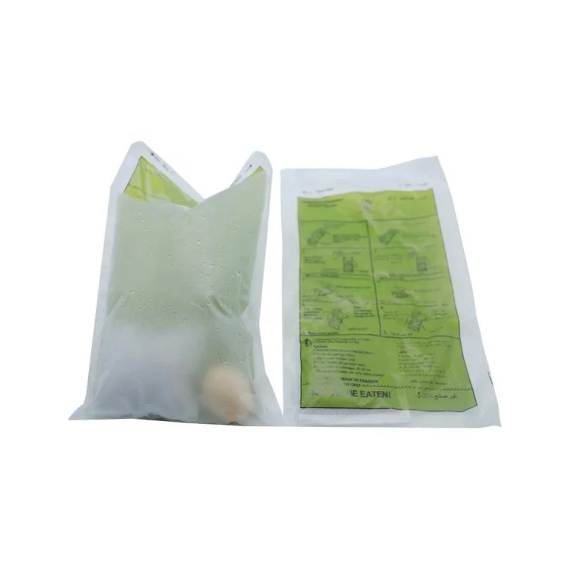 HongQiang Outdoor Flameless Ration Camping Warmer MRE Safe Instant cooked Food Heater Bag Self Heating Pack