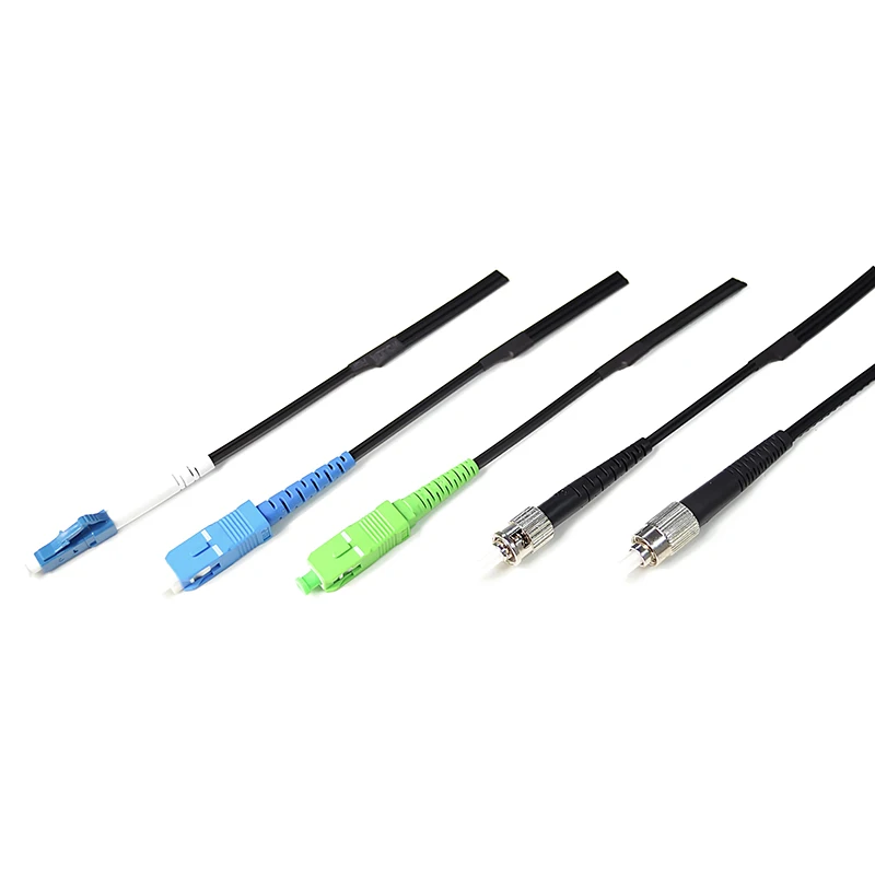 G657A G652D SC APC UPC Симплекс дуплекс FTTH Волоконно-оптический плоский патч-корд