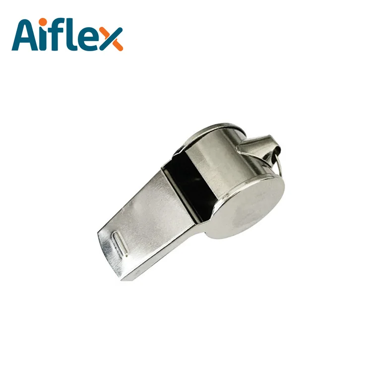 
Logo Carved Stainless Steel Referee Whistle Wholesale 