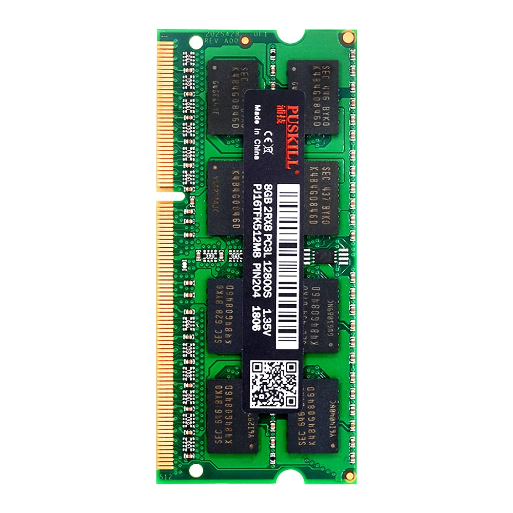  Совместим со всеми оперативными памятями для ноутбуков 8 ГБ ddr3 1600