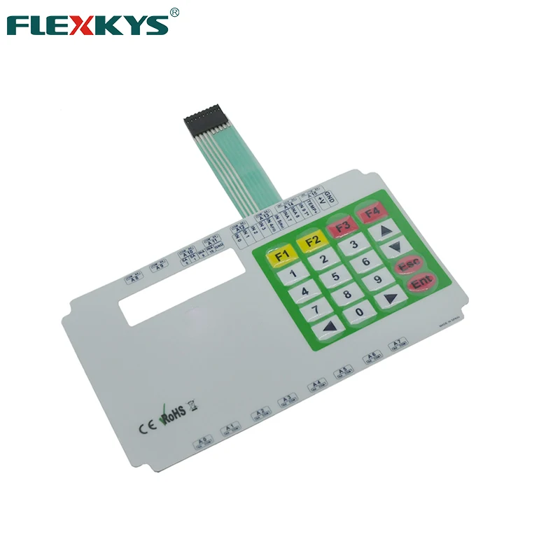 Китайская Фабрика Пользовательские ПК/ПЭТ мембранный переключатель панели клавиатуры