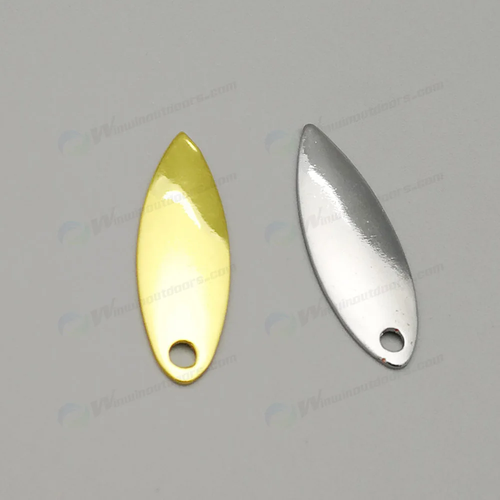 high quality types of mini spoon  ,all size and color customized brass fishing blade