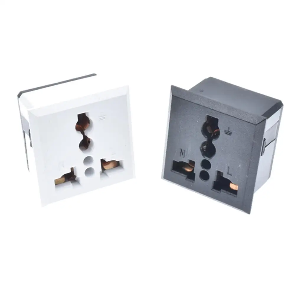 SS-801 UPS Power Outlet AC socket SS-801 IEC INLET Universal EU AU UK Copper CE