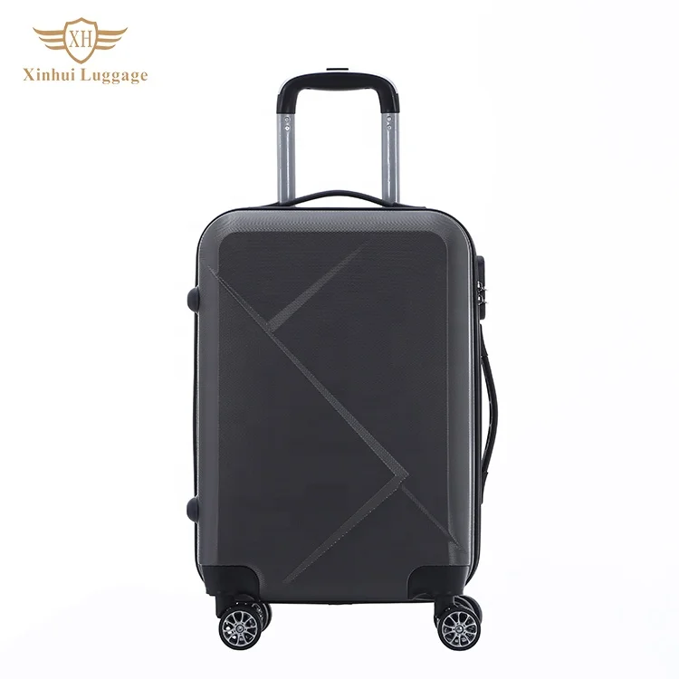 Cheap trolley luggage suitcase sets promotional bags abs cover hard suitcase from china
