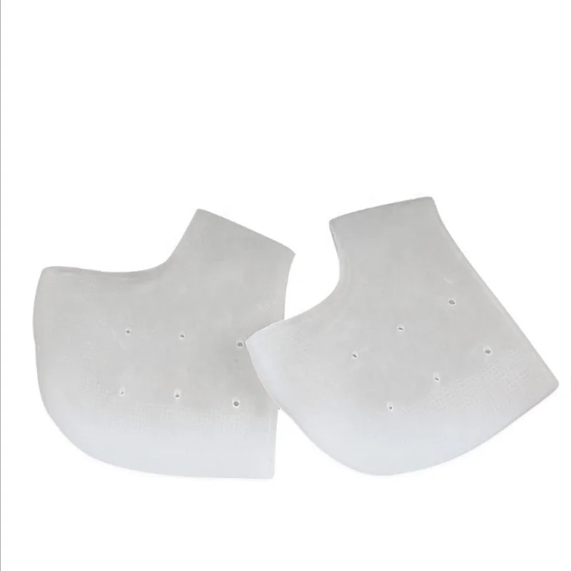 Амортизирующие силиконовые гелевые протекторы для пятки для облегчения боли в пятке