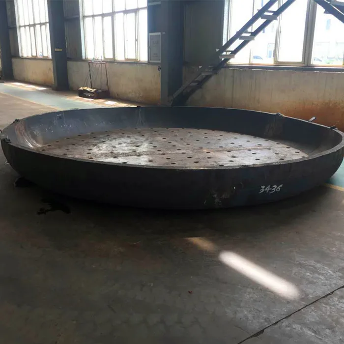 semi 700mm Carbon Steel Half Sphere boiler dished end
