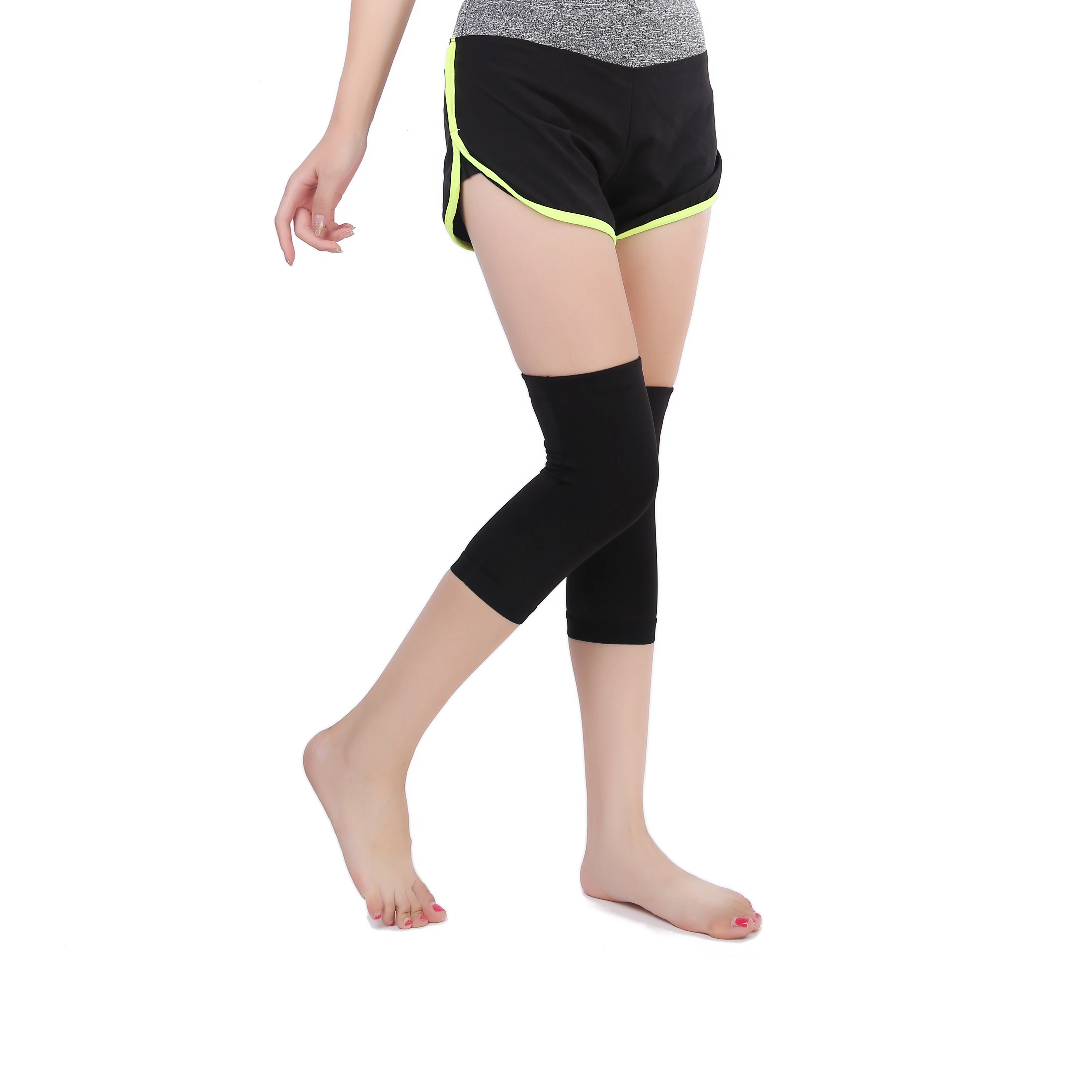 Фитнес восстановления мышц медь сжатия облегчение боли в колене рукав brace преимущества для спорта