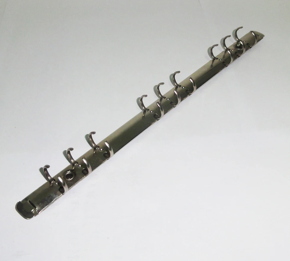 
Stationery clip , 9 ring binder mechanism , metal mechanism 