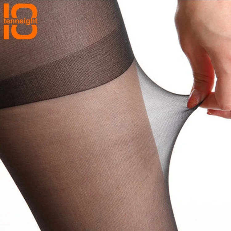 Amazon Hot Sale Women Ultra-Thin Stockings Invisible Breathable Nylon Long Silk Stockings Any Size
