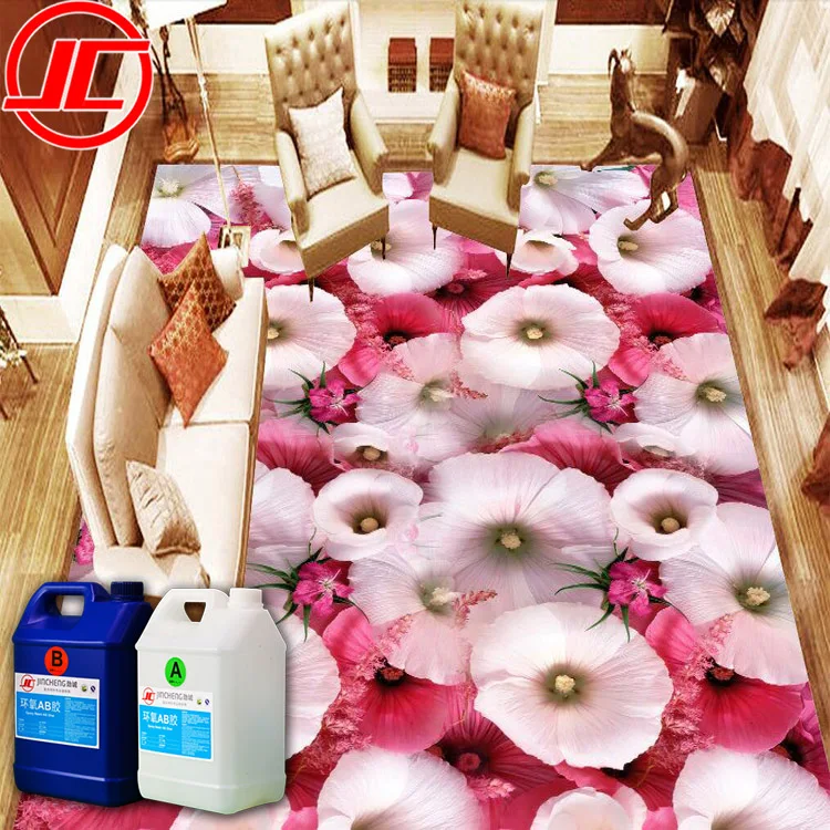 Долговечное напольное покрытие с высокой металлической эпоксидной смолой, напольное покрытие из эпоксидной смолы