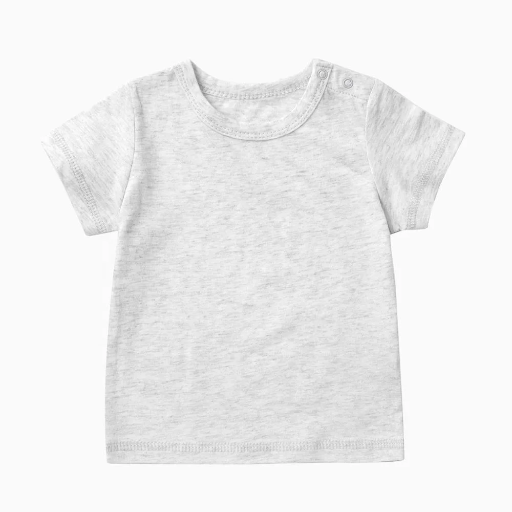 
Factory custom wholesale customized short sleeve blank bamboo cotton baby t-shirts 