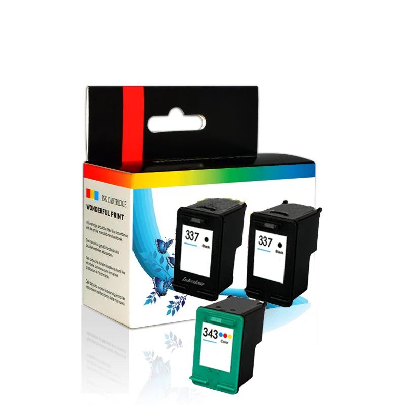 2018 г. Лидер продаж картридж 337 343 совместимы для C4180 C4190 D5160 Deskjet 6940