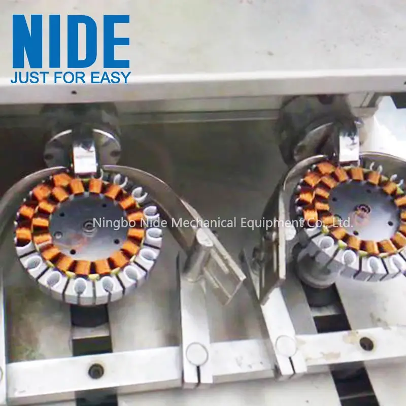 
automatic ceiling fan stator coil winding machine BLDC fan winding mechanical with double stations for sale 