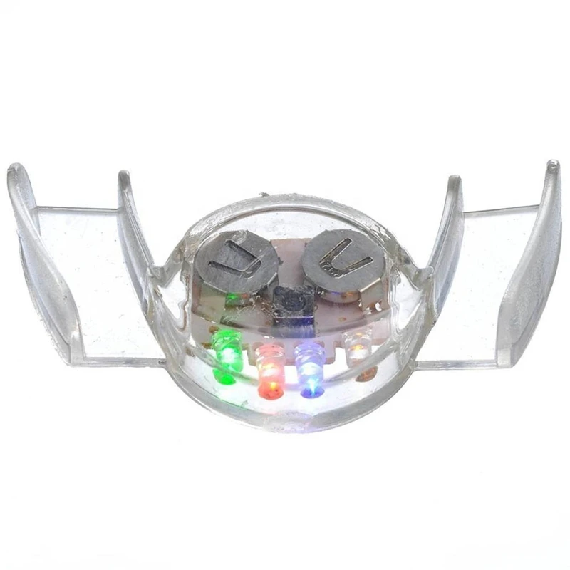 Flashing Led Light Up Mouthpieces,Teeth Makeup Cosplay Props Tricks Toy  Flashing Panda Blinking Mouth Braces Piece  Glow Teeth