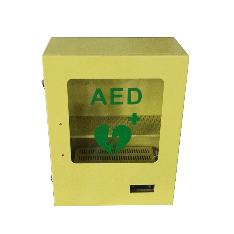 Outdoor Waterproof Heated AED Storage Cabinet