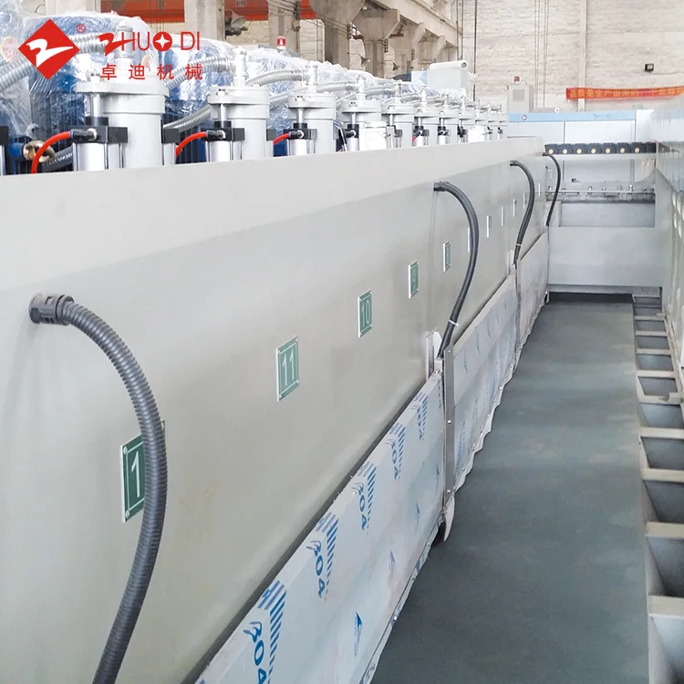 ceramic tile manufacturing plant made by granite slab tile polishing machine