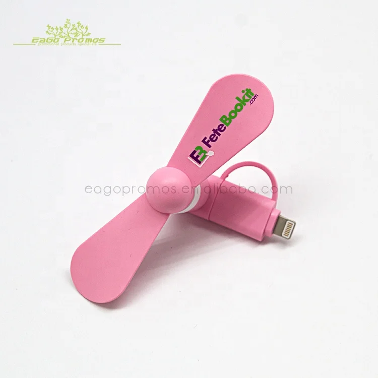 2024 2025 Promotional Portable Mobile Phone USB Mini Fan for iPhone Android mobile phones