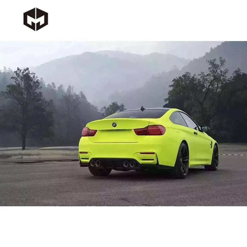 Задний диффузор из углеродного волокна V-образный корпус для BMW M3 F80 M4
