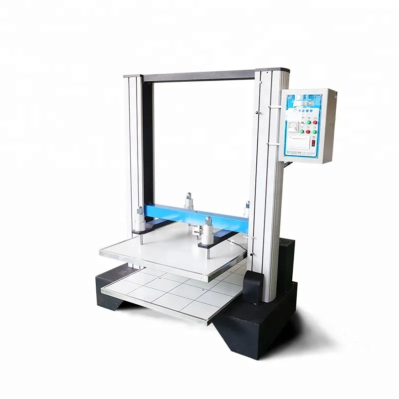 Микро компьютер управления гофрированной коробки сжатия машина для тестирования