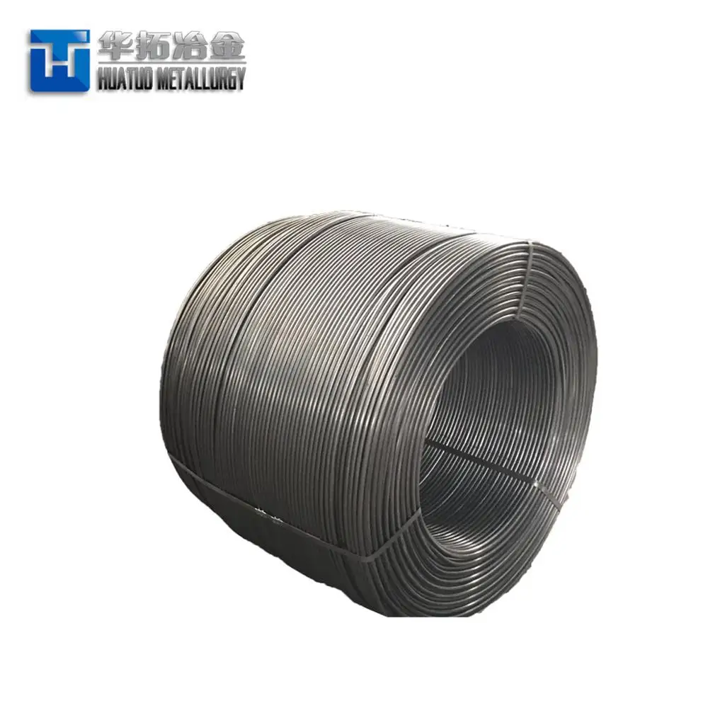 2021 Hot Sale High Quality Silicon Calcium Cored Wire from China Manufacturer
