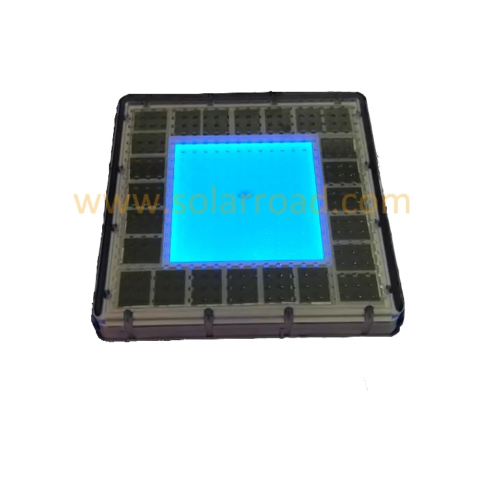 
Red Blue White Outdoor Led Pavement Light Solar Brick Light 