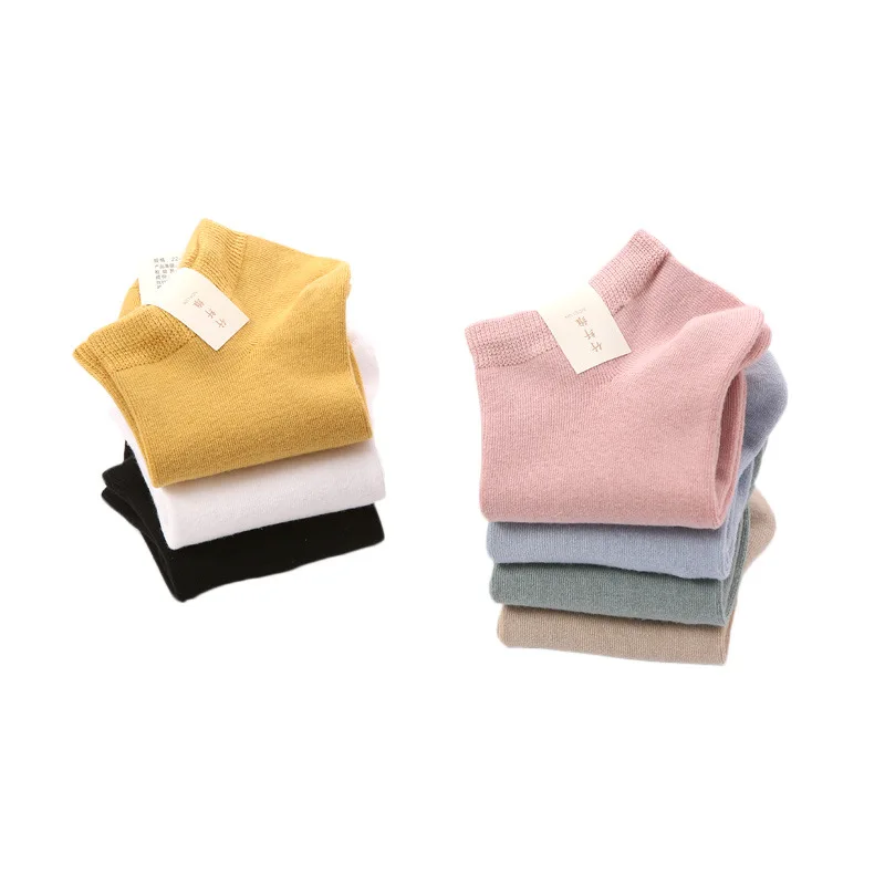 Custom logo high quality solid color low cut socks private label bamboo fiber socks for women