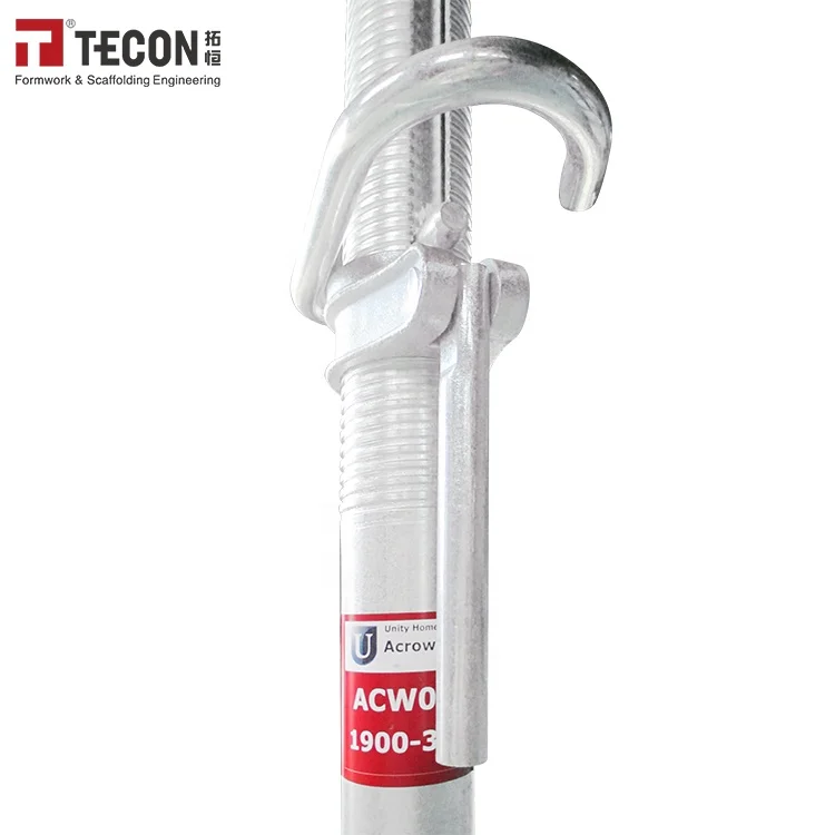 Конструкция Acrow реквизит телескопическая Регулируемая сталь опора