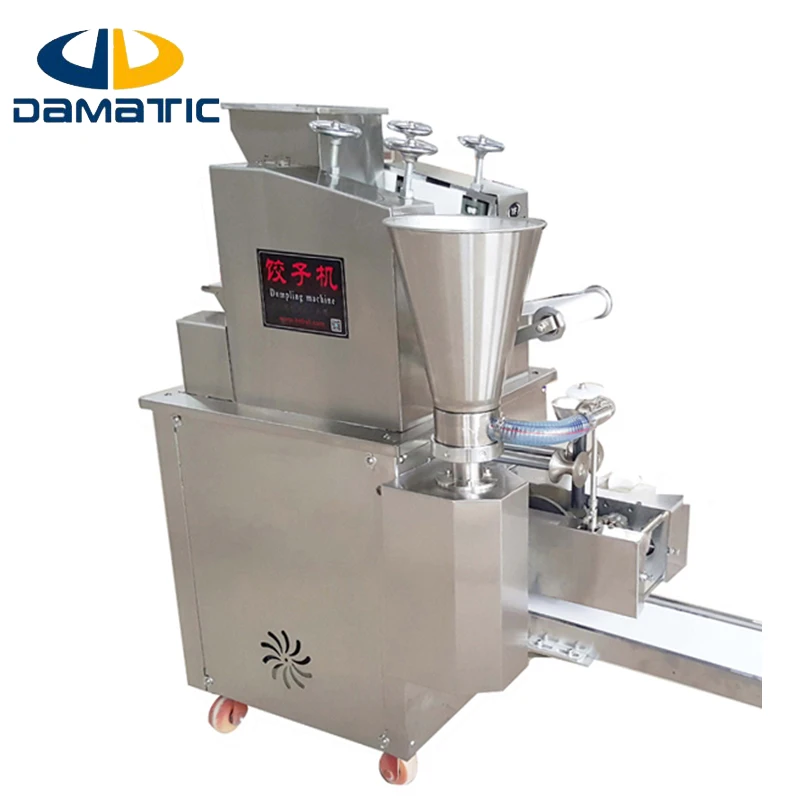 DDM 200 Maquinas Para Hacer Empanadas Stainless Steel 304 345 KG 60*30/65*35 MM Easy Operation Silver 12000 PCS/H Kg/h