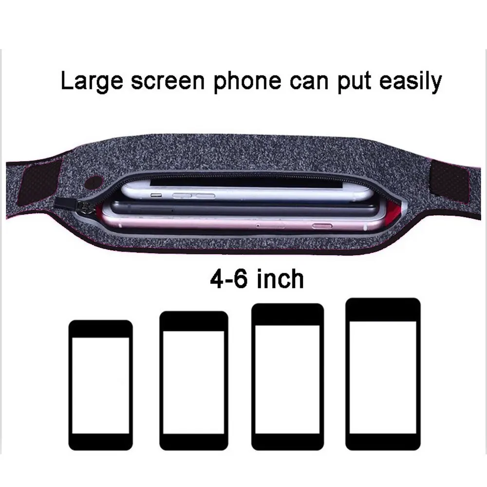 Free Shipping Sport Pakages Ample Storage Space Pack Mobile phone Waist Belt