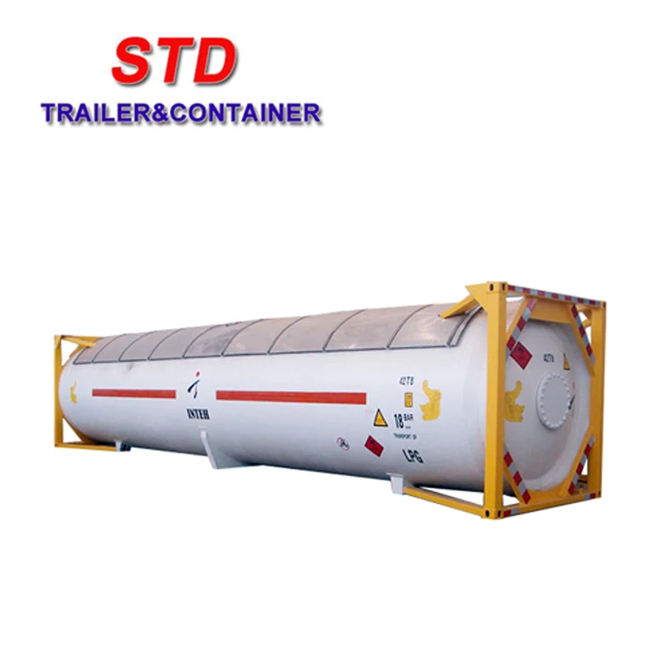 Q345 DR carbon steel tank container T50 LPG tank container