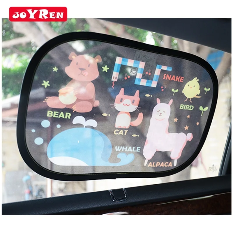 Customized car sun visor baby shades for car windows car sunshade for kid