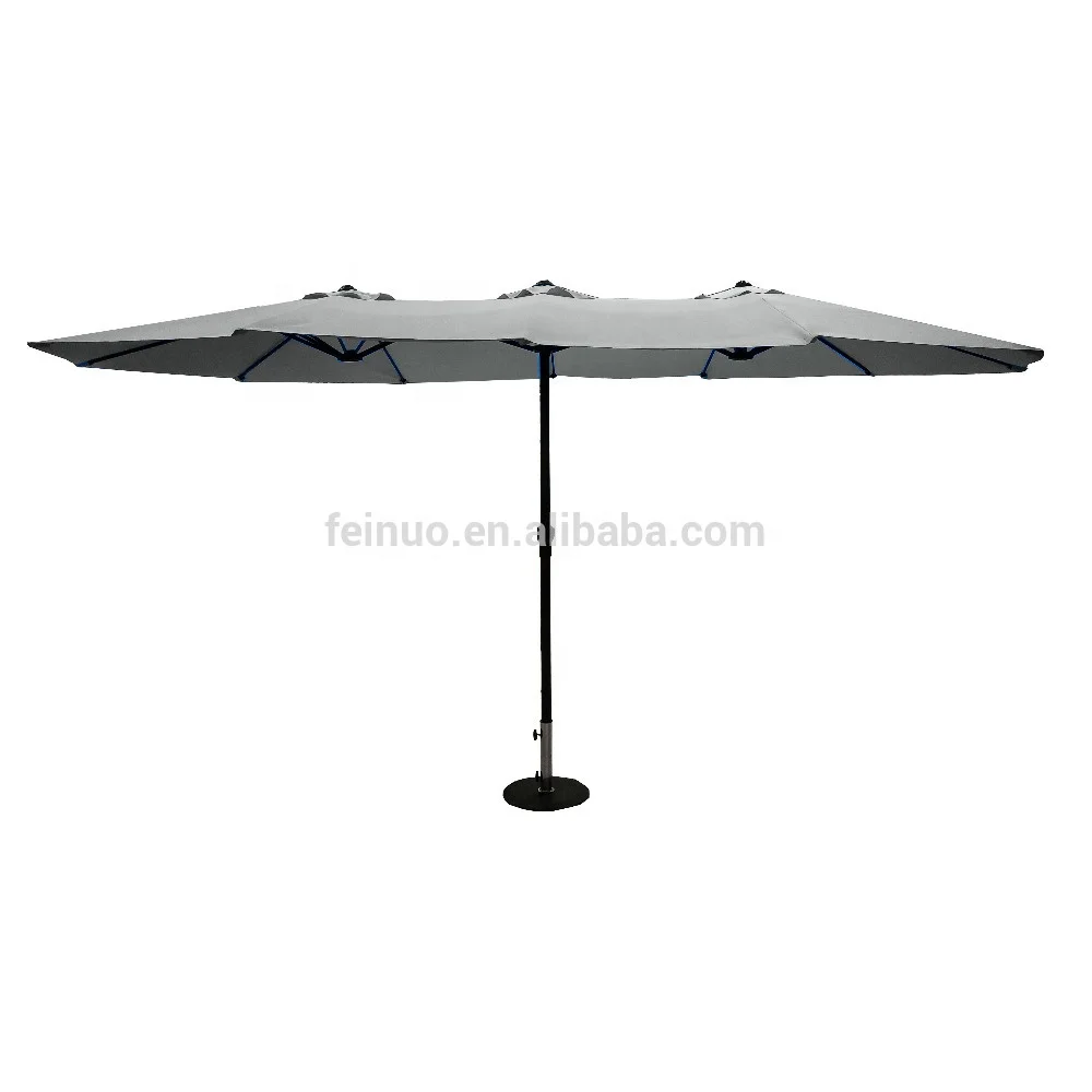 Двойная крыша, наружный алюминиевый солнцезащитный зонтик для отеля, сада, бассейна, зонтик для патио, Малайзия