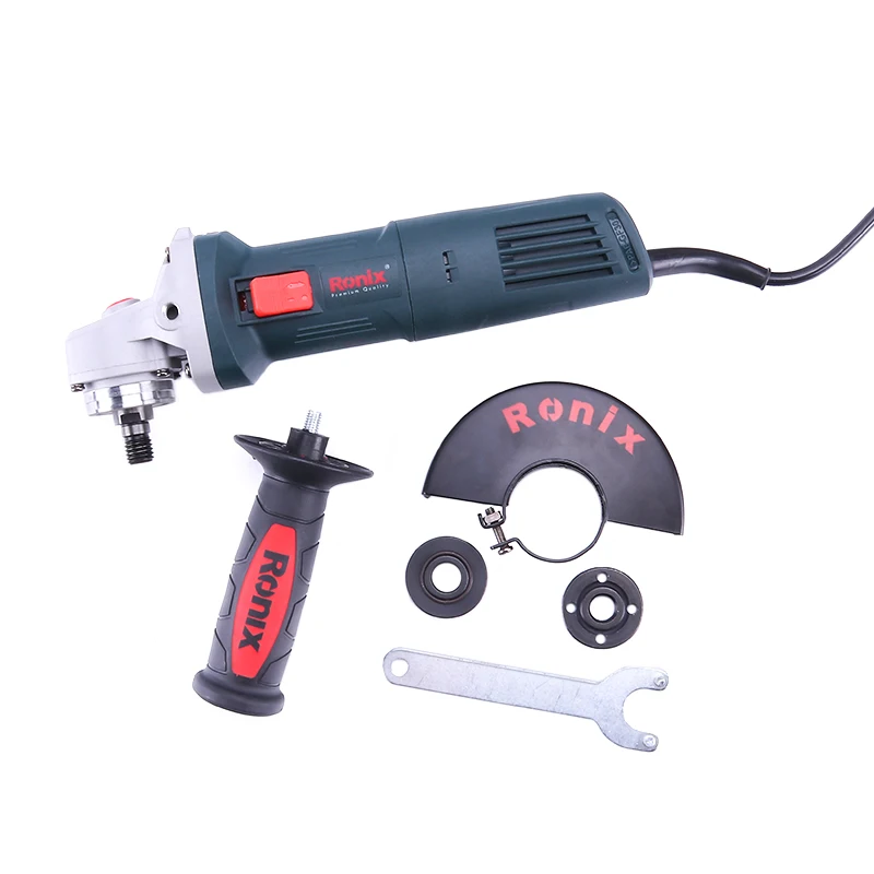Ronix Power Tool Angle Grinder 115mm Mini Corded Angle Grinder Model 3111