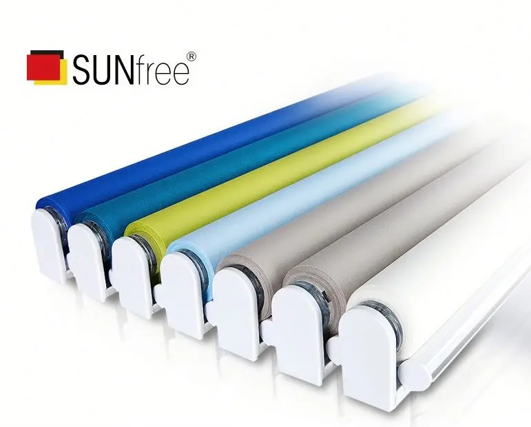 Indoor Cordless Motorised Roll Curtains Smart Blackout Roller Blinds