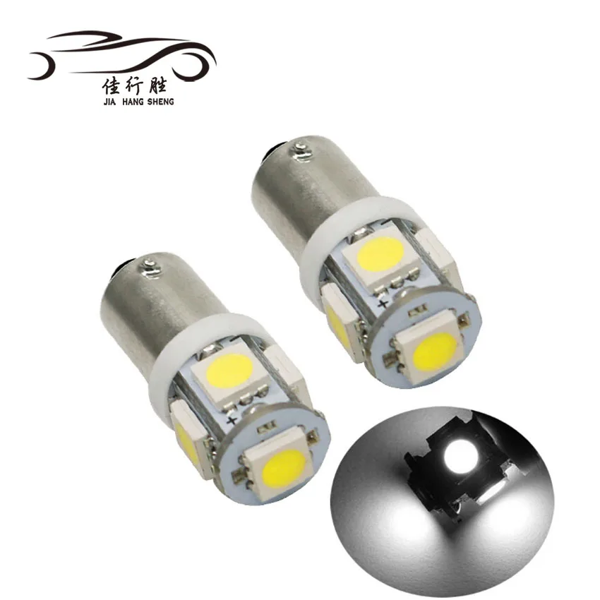  JHS Заводская поставка T4W BA9S 5050 5smd canbus клиновидная лампа световой индикатор автомобильная светодиодная DC 12V
