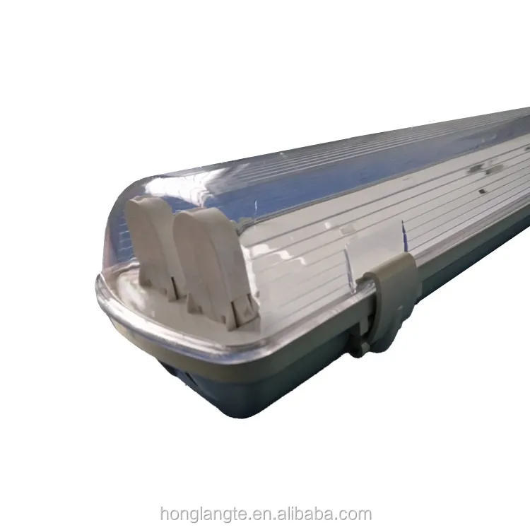 7000K G13 40W 1.2M 1.5M 5Ft 1500mm T8 Lampholder 2 Tubes Waterproof IP45 Ip65 Tri proof Fixture Led Light For Parking Garage