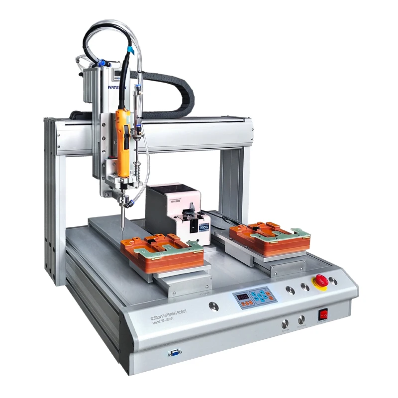 electronic industry 4-axis robot automatic screw fastening machine , automatic screwdriver machine